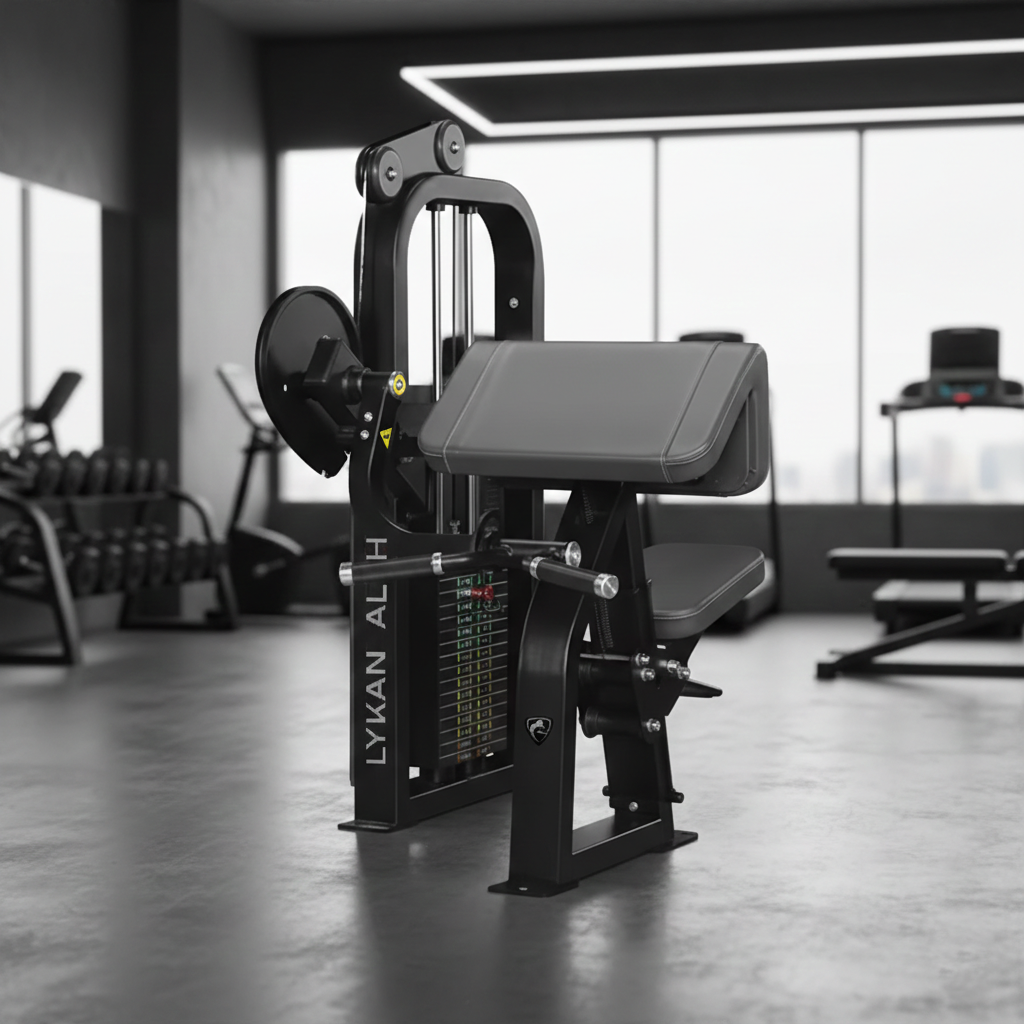 The Lykan Fitness Bicep Curl Machine – Precision Strength Equipment in India